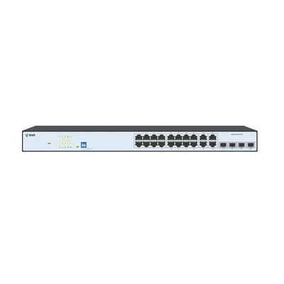 Коммутатор SNR SNR-S2300G-16TC, L2 Web Smart, 16×1GbE, 4 combo