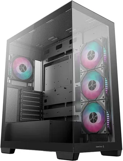 Корпус Deepcool CG580 4F (R-CG580-BKADA4-G-1), Midi Tower, ATX/Micro ATX/Mini-ITX, 4×120 мм ARGB