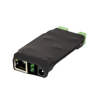 Преобразователь интерфейсов SNR SNR-Eth-RS485_C, RS-485 ↔ Ethernet, DC 5–15 В