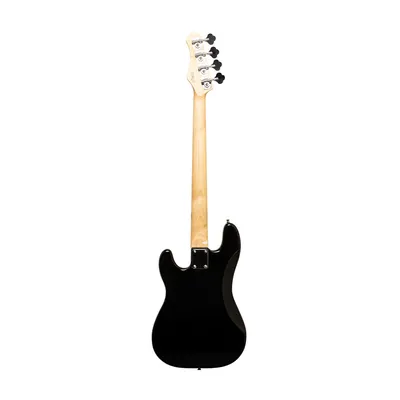 Бас-гитара STAGG SBP-30 BLK, 4 струны, форма Jazz Bass, 20 ладов, чёрная