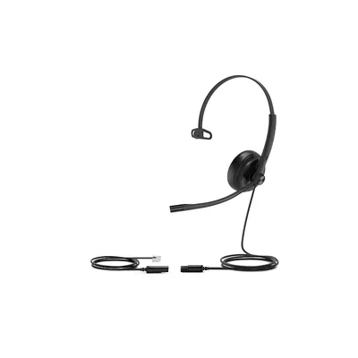 Гарнитура YEALINK YHS34 Lite Mono, проводная, моно, USB/RJ9/QD