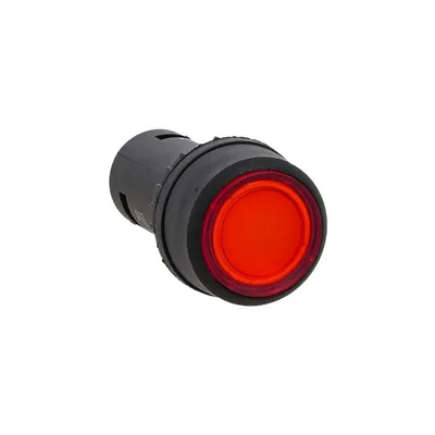 Кнопка SW2C-10D с подсветкой красная NO 24В EKF PROxima (sw2c-md-r-24)