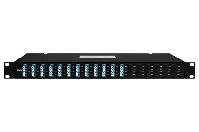 Оптический делитель SNR SNR-PO-TAP16/2-SM-LC/UPC-R, 16 портов LC/UPC, 1x2, SM, 1U