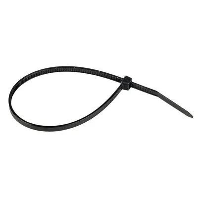 Хомут кабельный EKF plc-cb-3.6x200, нейлон, 3,6×200 мм, чёрный, 100 шт.