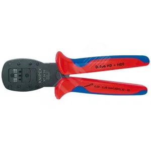 Пресс-клещи Knipex KN-975424, 0,03–0,56 мм² (AWG 32–20), 190 мм