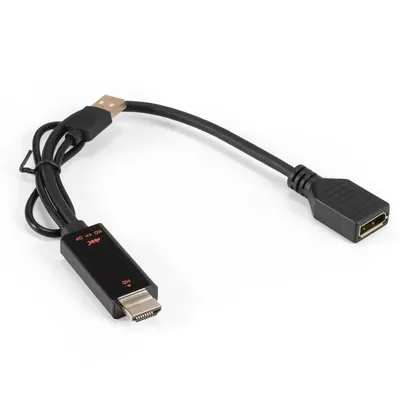 Конвертер HDMI-DisplayPort Exegate EX294714RUS, с питанием USB