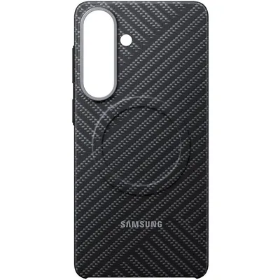Чехол Samsung Carbon Magnet Case EF-KS947SSEGRU, для Galaxy S26+, MagSafe, арамид