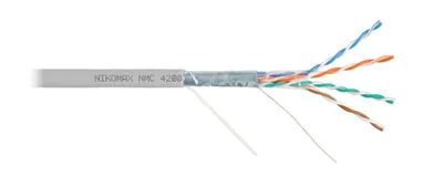 Кабель NIKOMAX NMC 4200C-GY, F/UTP Cat5e, внутренний, LSZH, серый