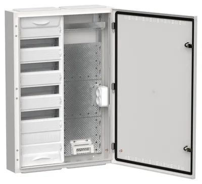 Корпус щита IEK TI5-51-N-2X060-30 TITAN 5, ЩРн-60, 60 модулей, 835×570×140 мм, IP30