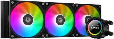 Система охлаждения ID-Cooling SL360 XE, 3×120мм, 350W, LCD