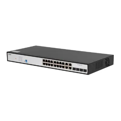 Коммутатор SNR SNR-S2300G-16TC, L2 Web-smart, 16×1GbE, 4 Combo SFP
