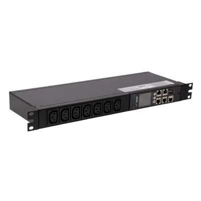 Блок распределения питания SNR SNR-PDU-A-14A-CB16L1, 1U 19", 14×C13, 16 А, IEC60309