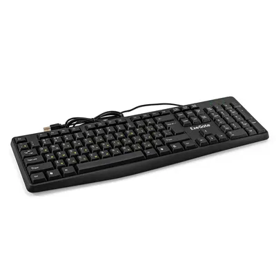 Клавиатура ExeGate Smart K120 EX298364RUS, USB, 104 клавиши, влагозащищённая