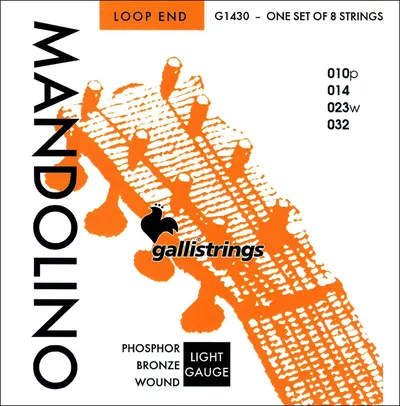 Комплект струн GALLI STRINGS G1430, мандолина, 10-32