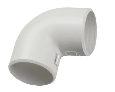 Отвод IEK CTA10D-CIG16-K41-050, открывающийся поворот 90°, для трубы 16 мм, серый