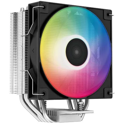 Кулер Deepcool AG400 LED R-AG400-BKLNMC-G-1, 220 Вт, 120 мм, 4 тепловые трубки, LGA 1851/1700/1200/115x, AM5/AM4