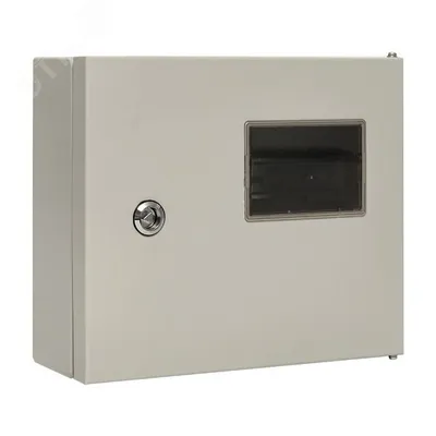 Щит учетный навесной EKF mb54-1E-bas, 12 модулей, IP54, 250×300×100 мм