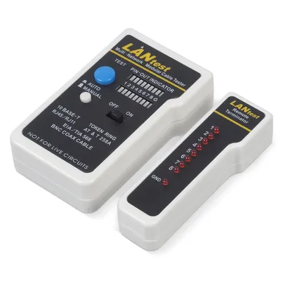 Тестер кабельный Cabeus HT-519CT, витая пара, коаксиал, RJ11/RJ45, до 305 м