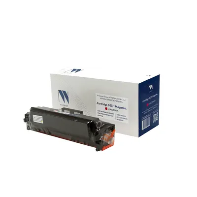 Картридж NV Print NV-055HNCM, пурпурный, для Canon i-Sensys, 5900 стр.