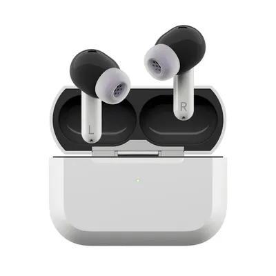 Гарнитура ЯНДЕКС Дропс YNDX-00150WHT, внутриканальные, Bluetooth, белый/черный
