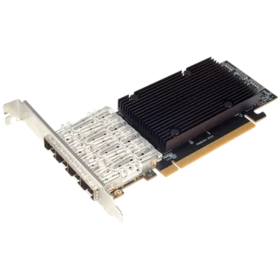Сетевая карта SUNRICH TECHNOLOGY(H.K.) LIMITED N-1260, 4×25G SFP28, PCIe Gen4