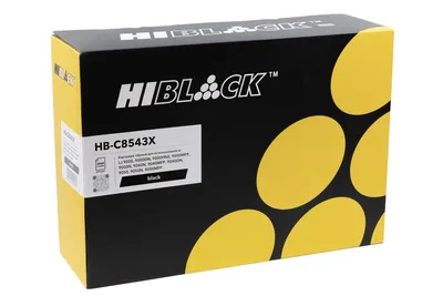 Картридж Hi-Black HB-C8543X для HP LJ 9000/9050, восстановленный, 30K