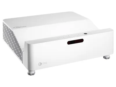 Лазерный проектор Optoma [ZK420UST] DLP, 4K UHD (3840x2160);4200 Lm;500000:1;TR 0.25:1;Корр. трап.V5°,H5°;HDMI x2; AudioOut x1; 3D sync Out x1; USB-A service/power 1.5A x1 ; HDBaseT 4K; RS232; RJ45;15W x1; 34/29 dB; 4,5 кг; белый (E3P7NK1E111)