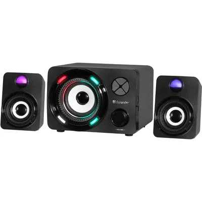 Колонки Defender 65011, G11, 2×3Вт+сабвуфер 5Вт, BT, FM, USB
