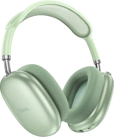 Наушники HOCO W55 Green, беспроводные, накладные