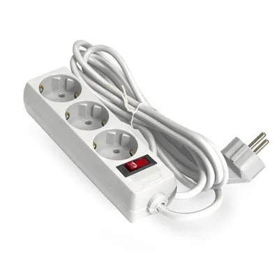 Сетевой фильтр ExeGate SP-3-5W, 3 розетки, 5 м, 10 А, 2200 Вт