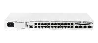 Коммутатор ELTEX MES2300-24P_AC, 24×1GbE PoE+, 4×SFP+, L3