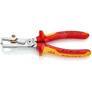 Стриппер Knipex STRYX KN-1366180, 2-в-1 с кабелерезом, VDE 1000 В, L-180 мм