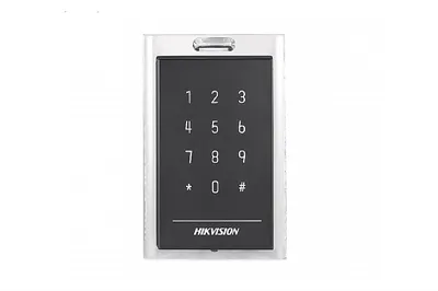 Считыватель Hikvision DS-K1101MK, Mifare, с клавиатурой, RS485/Wiegand, IP64