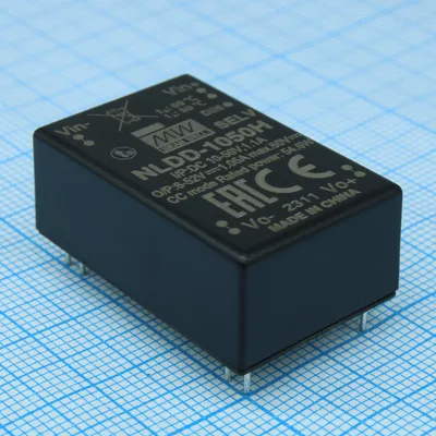 DC/DC LED Mean Well NLDD-1050H, 6…52В/1.05А, DIMM, в плату