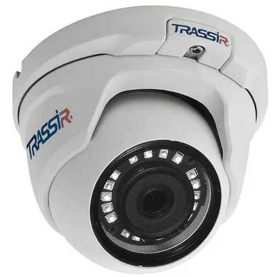Камера видеонаблюдения Trassir TR-D4S5 v3 3.6, 4 Мп, IP66, PoE, ИК 25 м