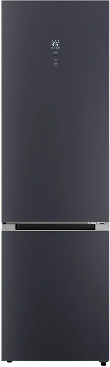 Холодильник LEX LKB400GRGID, 2 камеры, 400 л, инверторный, серый