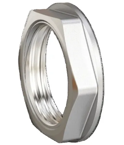 Контргайка LD Pride LD.67.508.20, 3/4", латунь никелированная, 40 бар