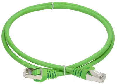 Патч-корд ITK PC02-C6FL-3M, Cat.6 FTP LSZH, 3 м, зелёный