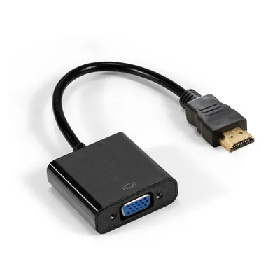 Кабель-переходник EXEGATE EX294717RUS, HDMI (M) — VGA (15F), 0.2 м