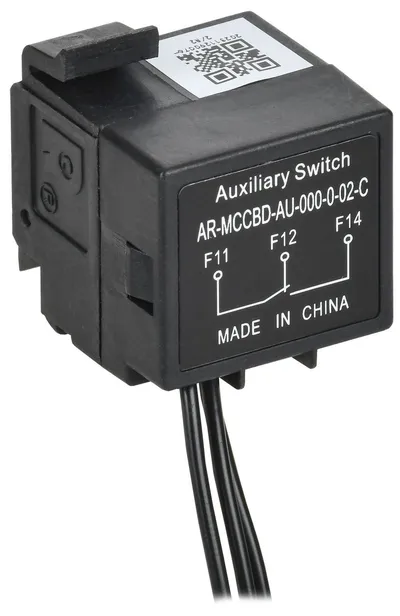 Дополнительный контакт IEK AR-MCCBD-AU-000-0-02-C, левый, для MCCB типоразмер A и D, 1NO1NC