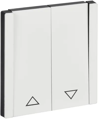 Выключатель для жалюзи IEK FORTE&PIANO FP211M, 10 А, 250 В, IP20, металл белый