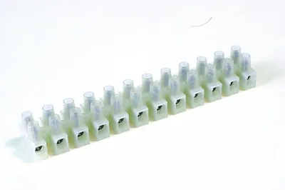 Клеммник DKC 43102NYR, 2 полюса, 24А, 2,5 мм², полиамид 6.6