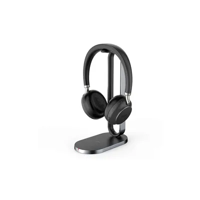 Гарнитура Yealink BH76 with Charging Stand UC Black USB-A, беспроводная, BT, ANC
