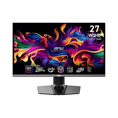 Монитор MSI MPG 271QRX QD-OLED, 26.5", 2560×1440, 360 Гц, 0.03 мс