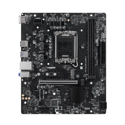 Материнская плата MICROSTAR MSI PRO H610M-S DDR4 II, micro-ATX, LGA1700, H610, 2×DDR4