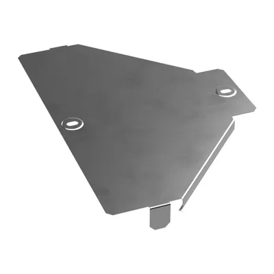 Крышка переходника Промрукав PR16.5972, INOX AISI 304, 300×100