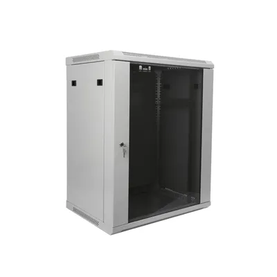 Телекоммуникационный шкаф SNR SNR-TWC-15-SF-R-G, настенный 15U, 600×450×770 мм, IP20