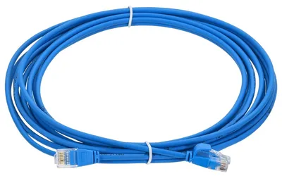 Патч-корд ITK PC03-C5EUL-3M-SL-WT, Cat.5e U/UTP, LSZH, 3 м, синий