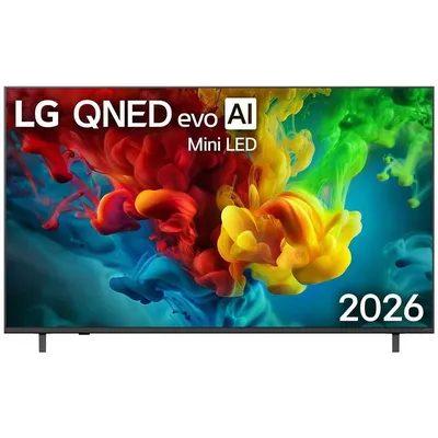 Телевизор LG 65QNED83B6A.ARU, 65" 4K QNED MiniLED, 120Гц, Smart TV WebOS