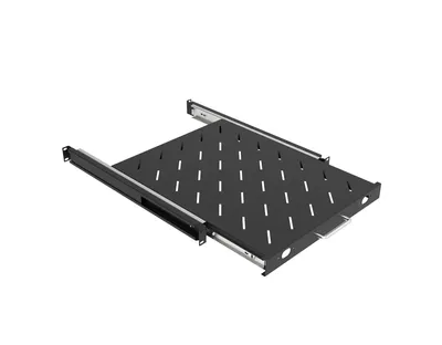 Полка выдвижная SNR SNR-SHELF-10055-20BS, 550 мм, 20 кг, чёрная
